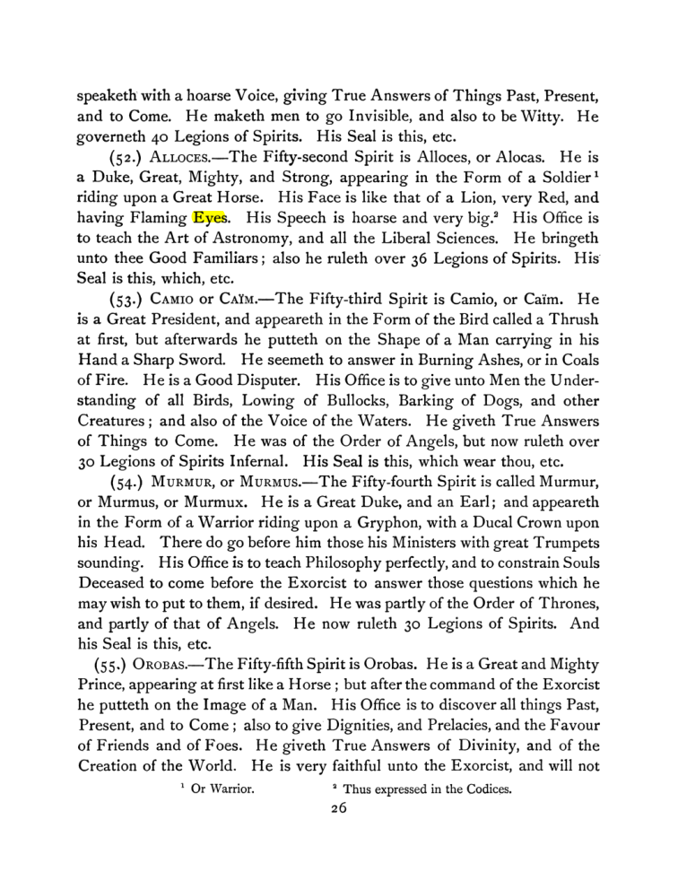 Original scan of The Goetia, PDF page 40