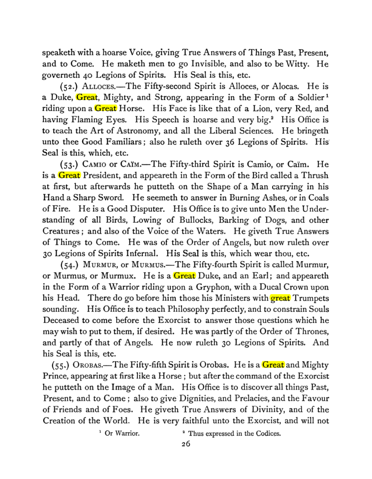 Original scan of The Goetia, PDF page 40