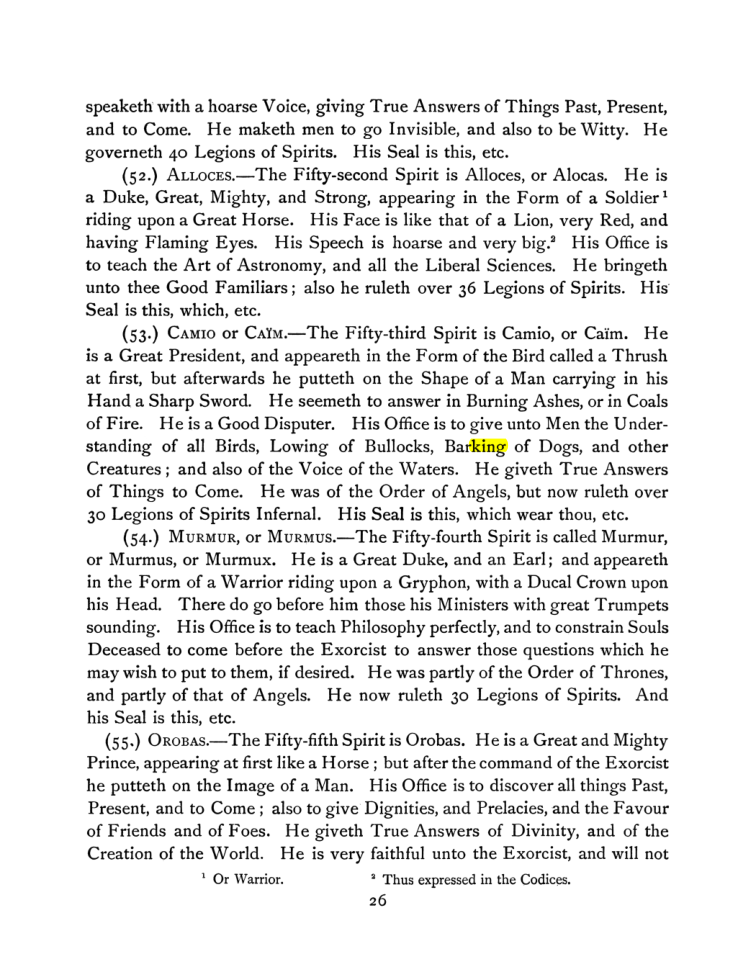 Original scan of The Goetia, PDF page 40