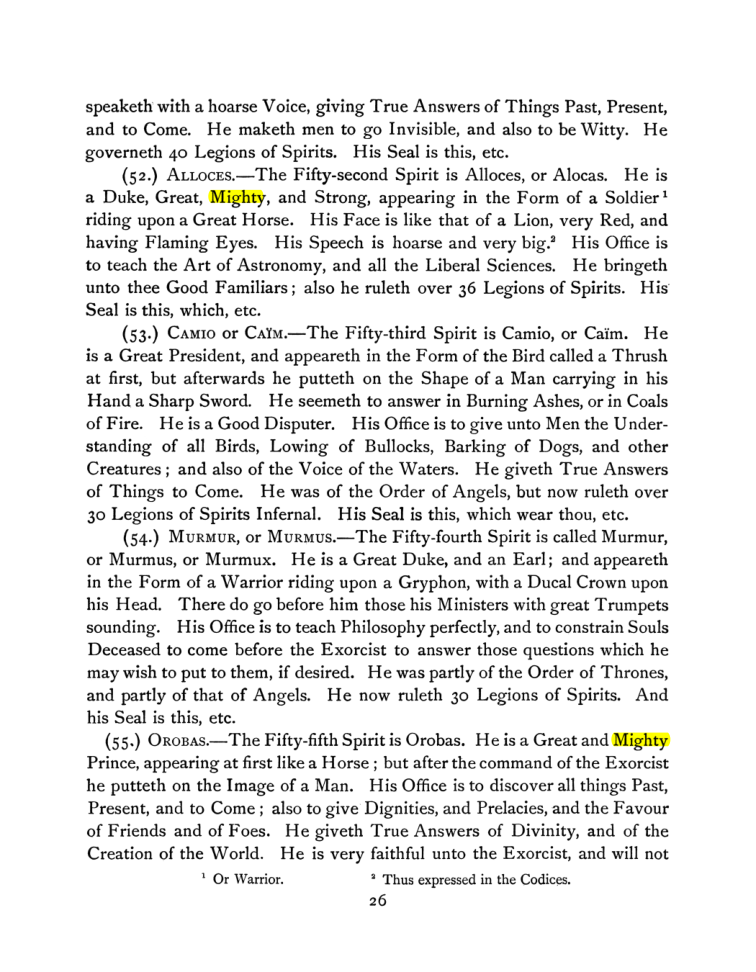 Original scan of The Goetia, PDF page 40