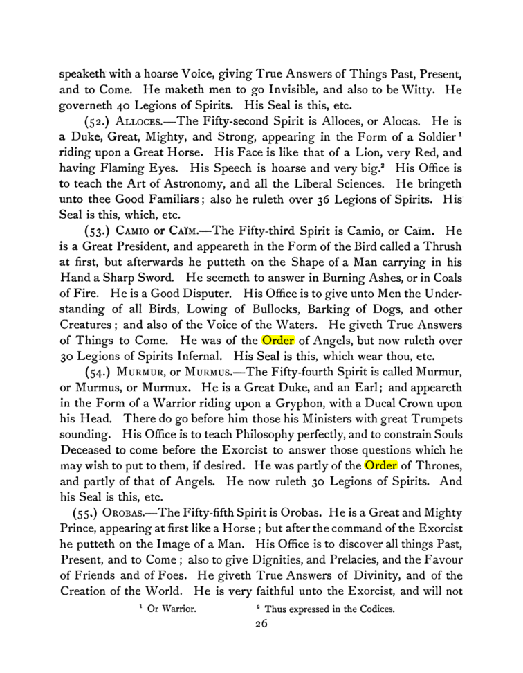 Original scan of The Goetia, PDF page 40