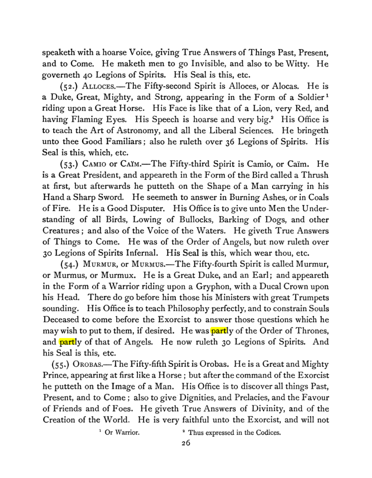 Original scan of The Goetia, PDF page 40
