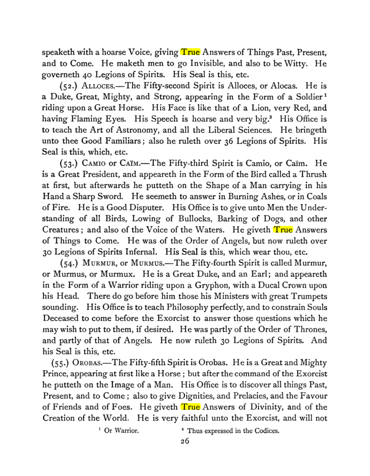 Original scan of The Goetia, PDF page 40