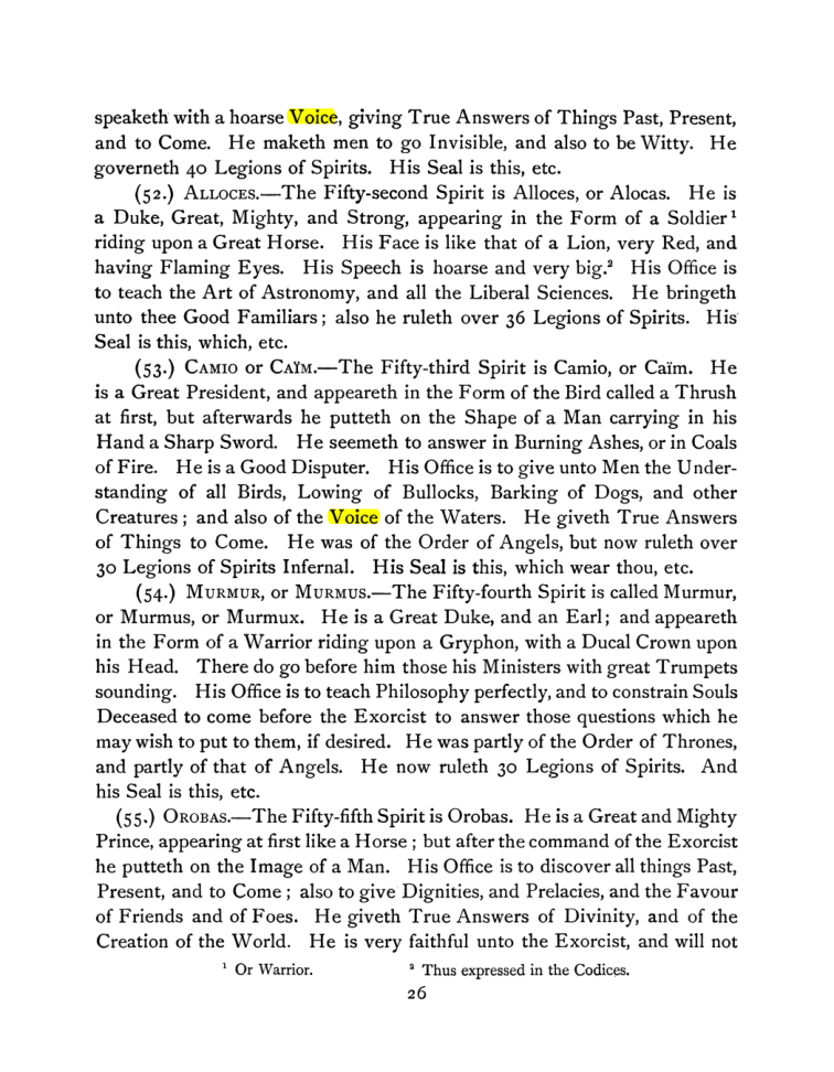Original scan of The Goetia, PDF page 40