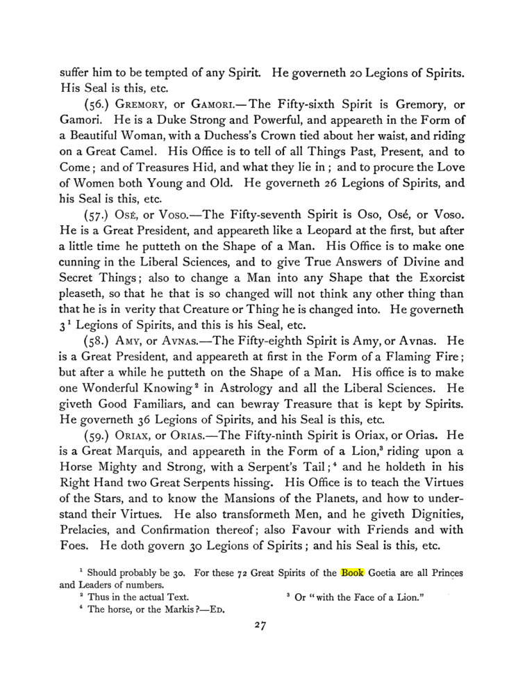 Original scan of The Goetia, PDF page 41