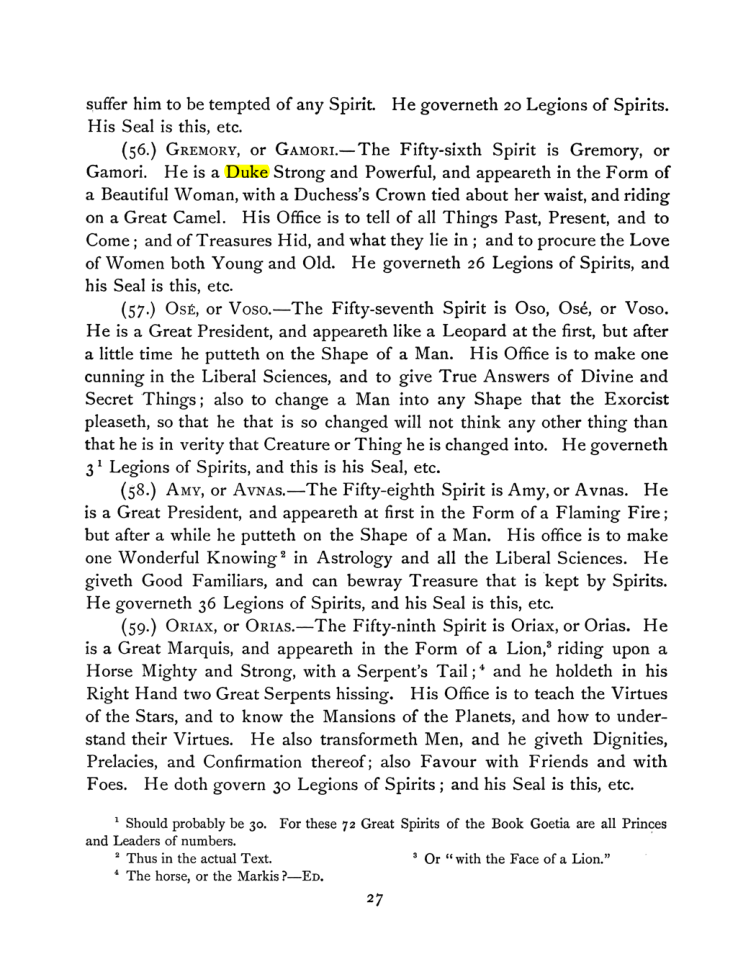 Original scan of The Goetia, PDF page 41