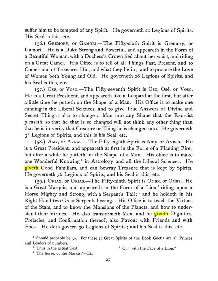 Original scan of The Goetia, PDF page 41