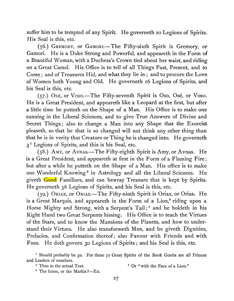 Original scan of The Goetia, PDF page 41