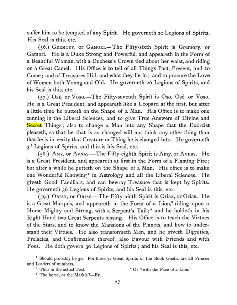 Original scan of The Goetia, PDF page 41