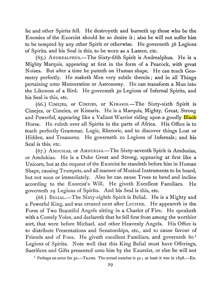 Original scan of The Goetia, PDF page 43
