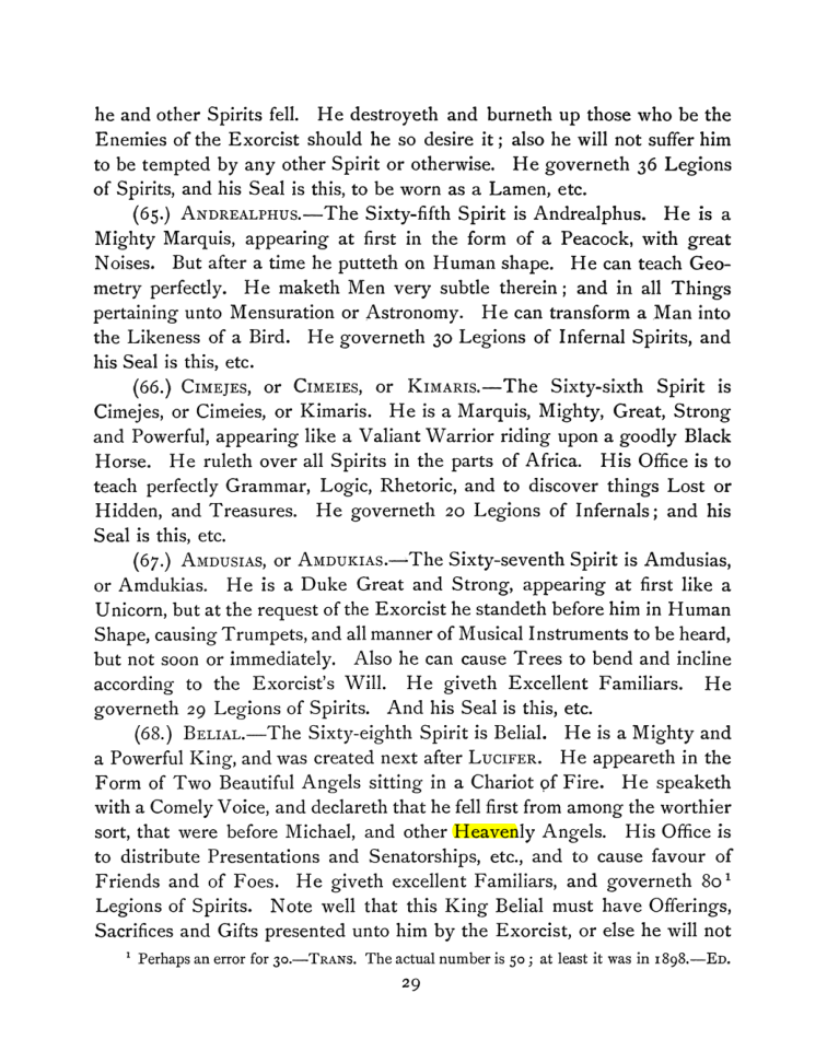 Original scan of The Goetia, PDF page 43