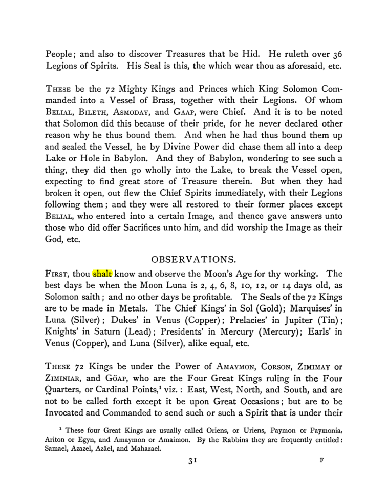 Original scan of The Goetia, PDF page 45