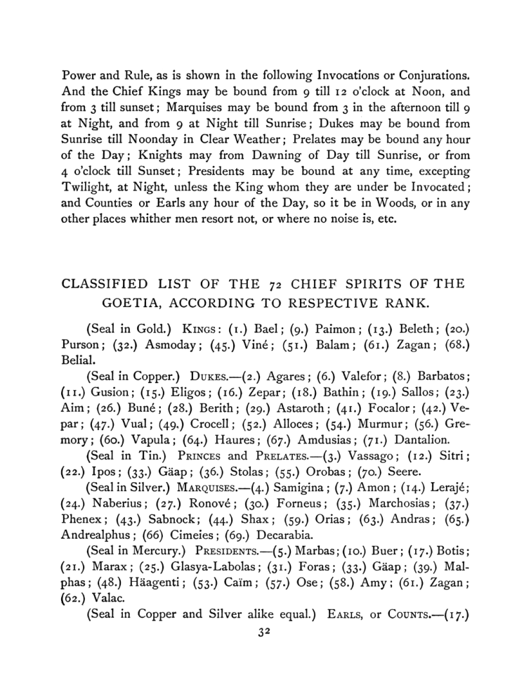 Original scan of The Goetia, PDF page 46
