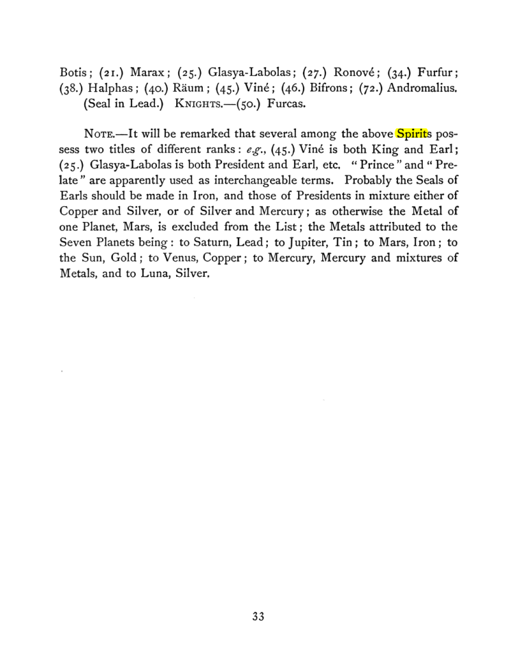 Original scan of The Goetia, PDF page 47