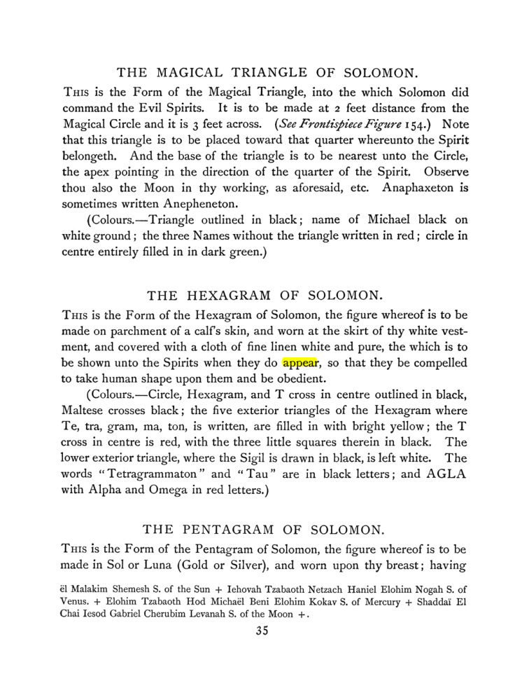 Original scan of The Goetia, PDF page 49