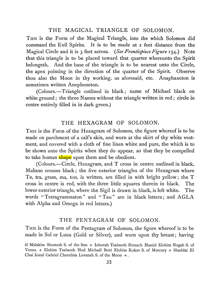 Original scan of The Goetia, PDF page 49