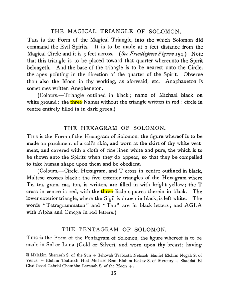 Original scan of The Goetia, PDF page 49