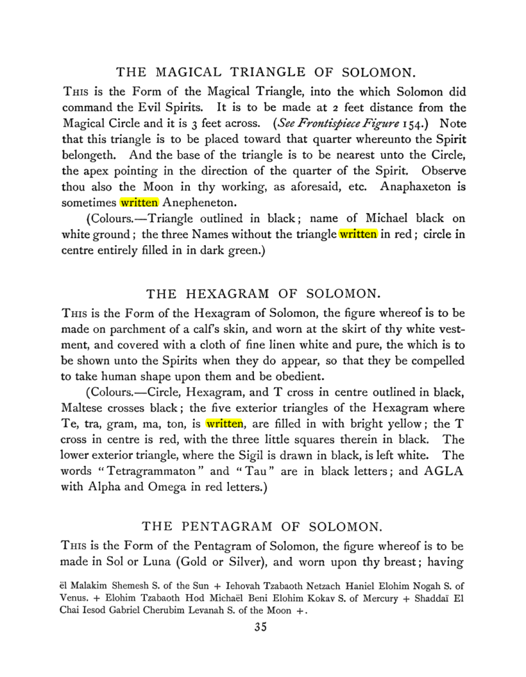 Original scan of The Goetia, PDF page 49