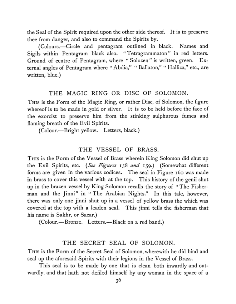 Original scan of The Goetia, PDF page 50