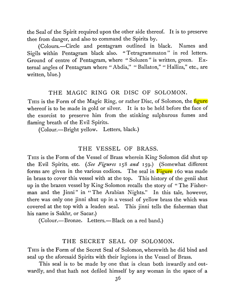 Original scan of The Goetia, PDF page 50
