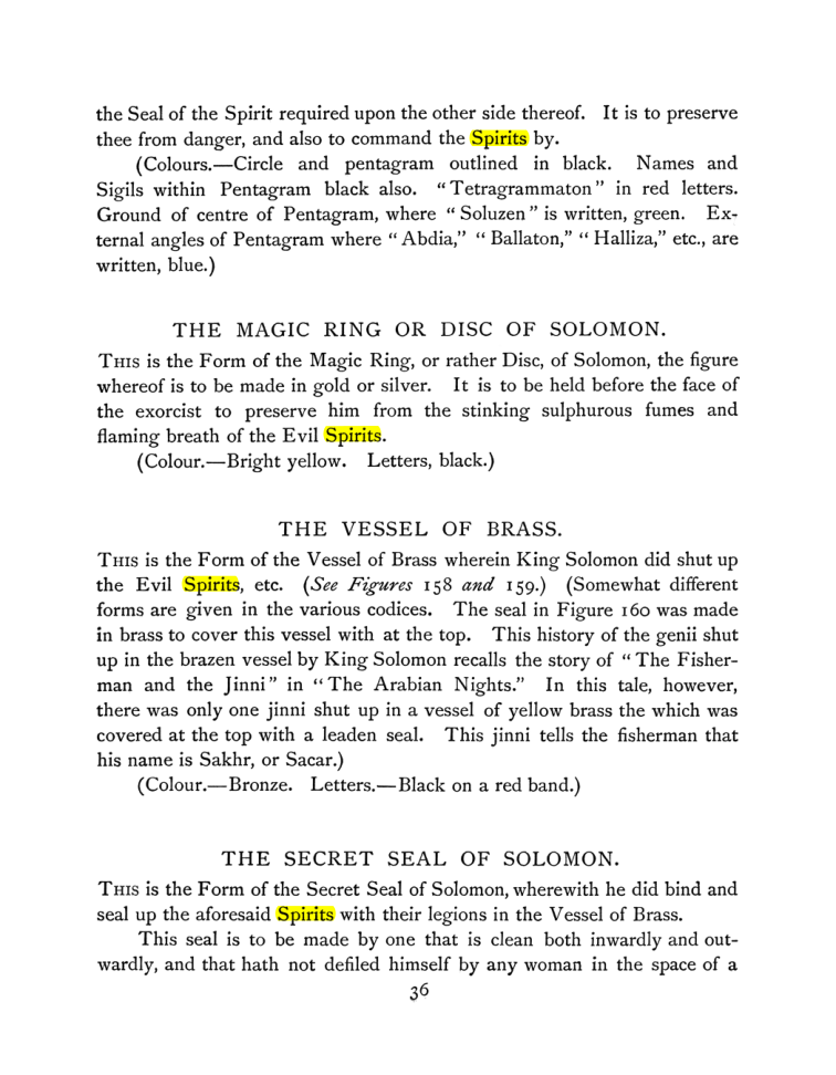 Original scan of The Goetia, PDF page 50