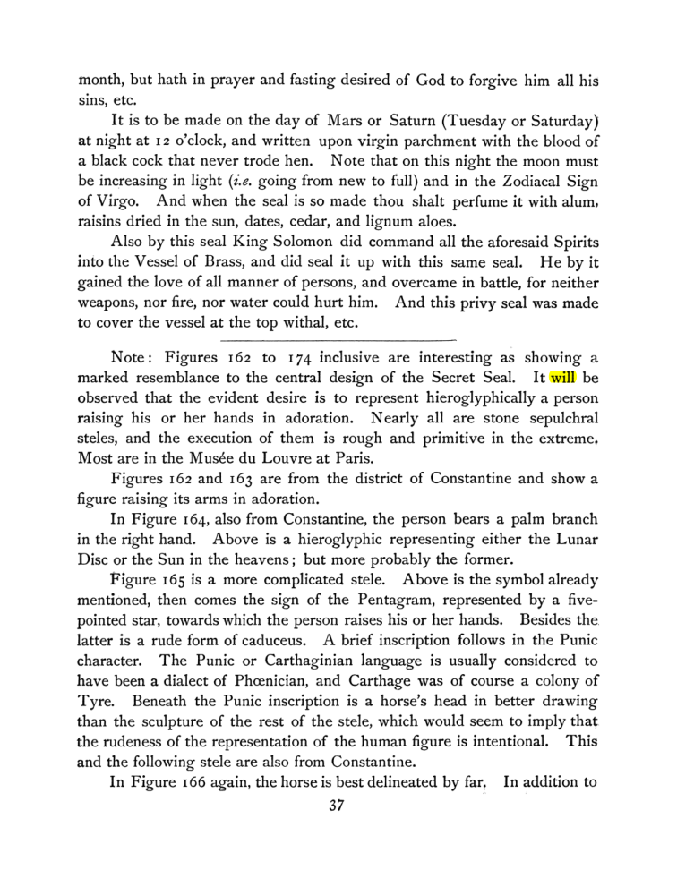 Original scan of The Goetia, PDF page 51