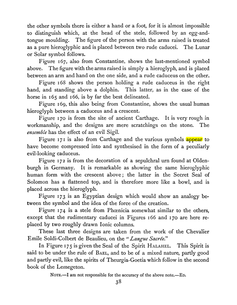 Original scan of The Goetia, PDF page 52