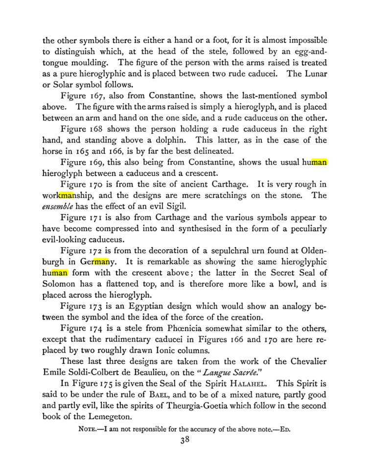 Original scan of The Goetia, PDF page 52
