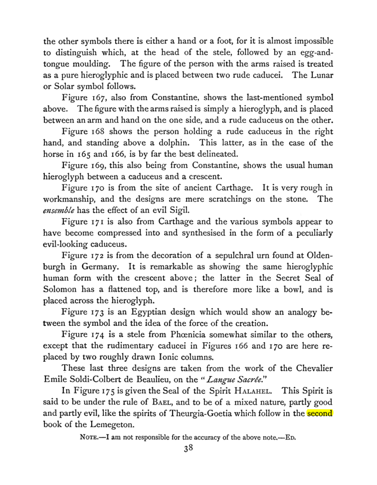 Original scan of The Goetia, PDF page 52