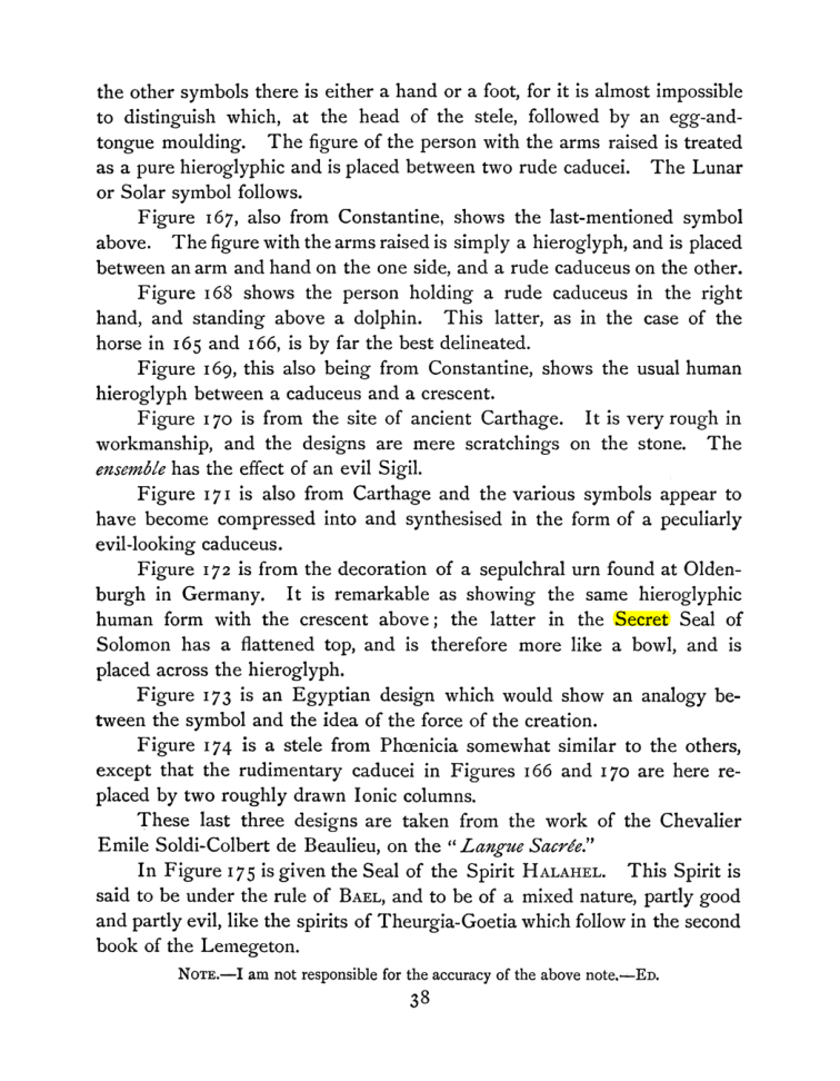 Original scan of The Goetia, PDF page 52