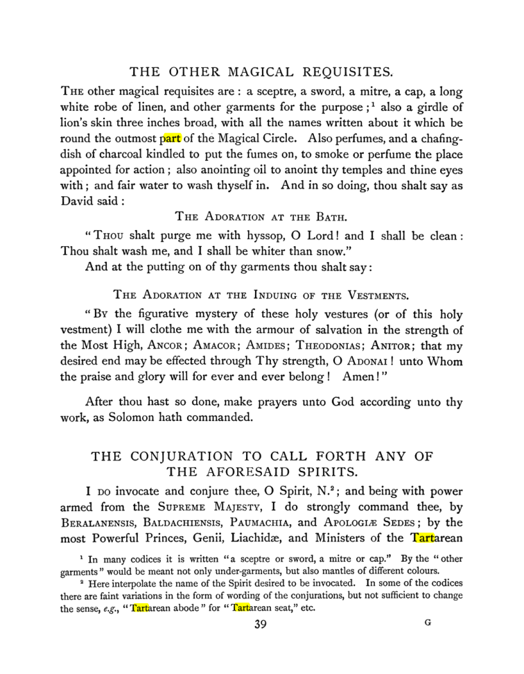 Original scan of The Goetia, PDF page 55
