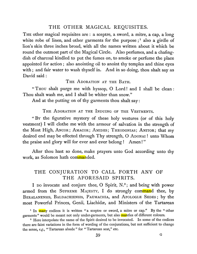 Original scan of The Goetia, PDF page 55