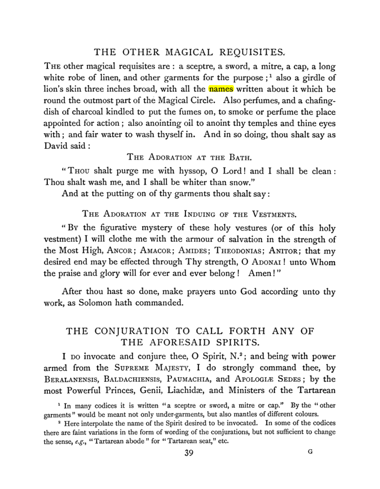 Original scan of The Goetia, PDF page 55