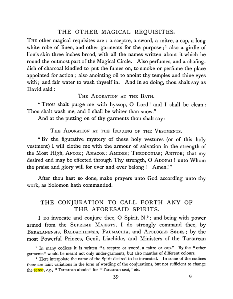 Original scan of The Goetia, PDF page 55
