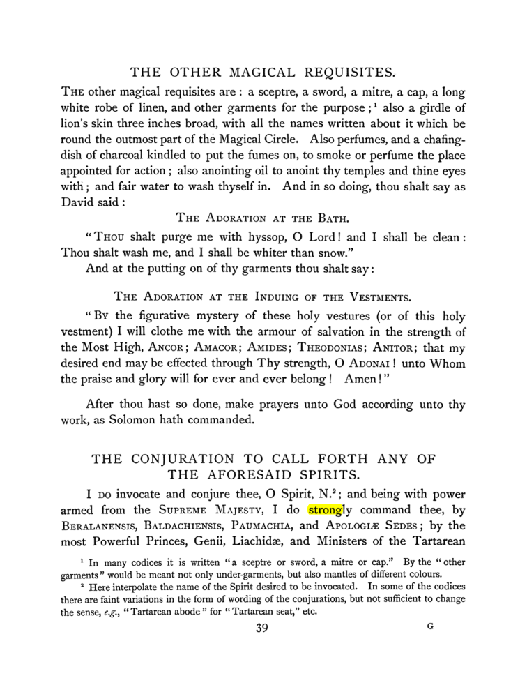 Original scan of The Goetia, PDF page 55