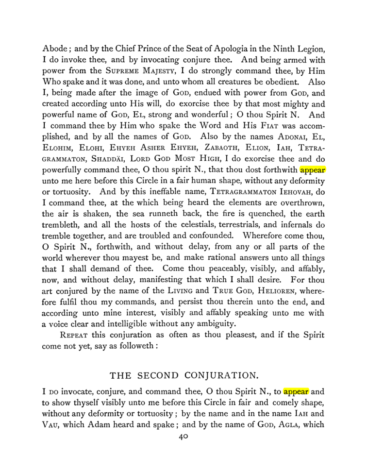 Original scan of The Goetia, PDF page 56