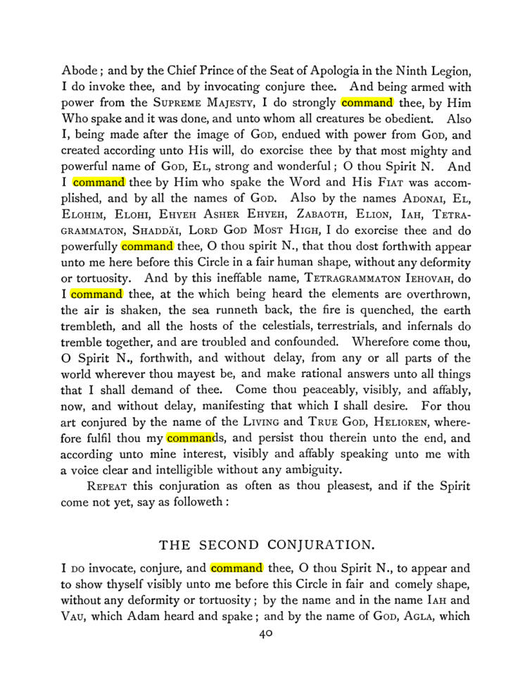 Original scan of The Goetia, PDF page 56