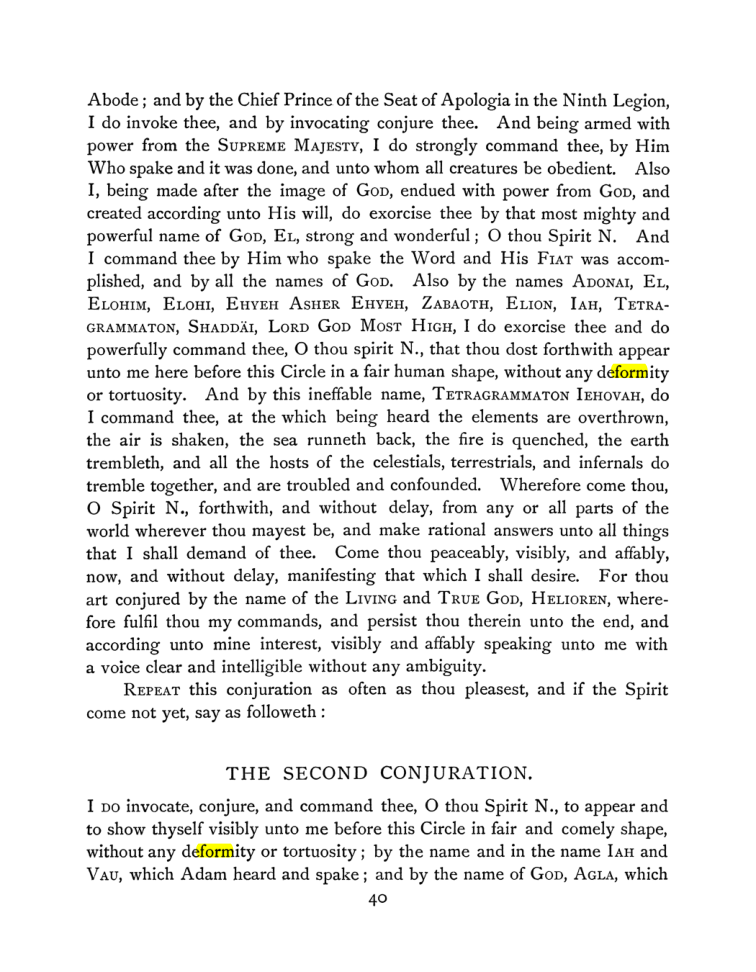 Original scan of The Goetia, PDF page 56