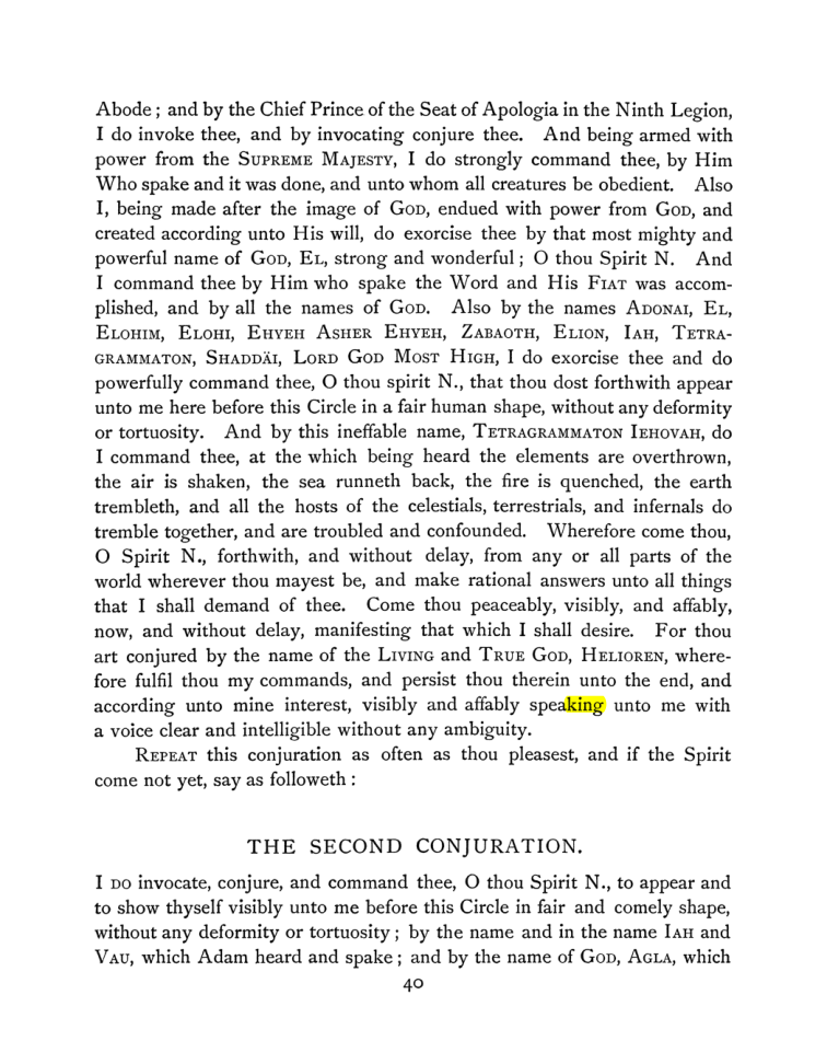 Original scan of The Goetia, PDF page 56