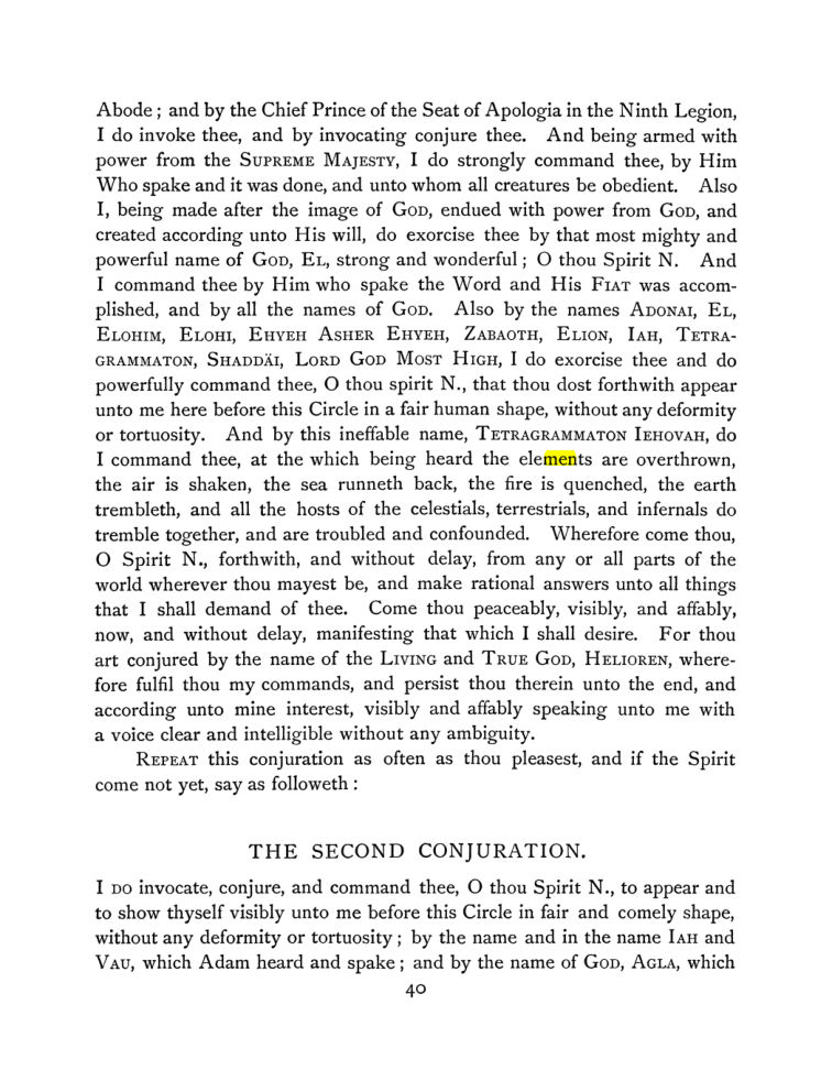 Original scan of The Goetia, PDF page 56