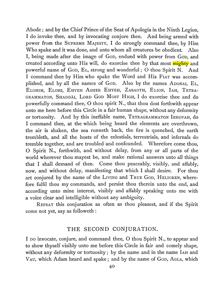 Original scan of The Goetia, PDF page 56