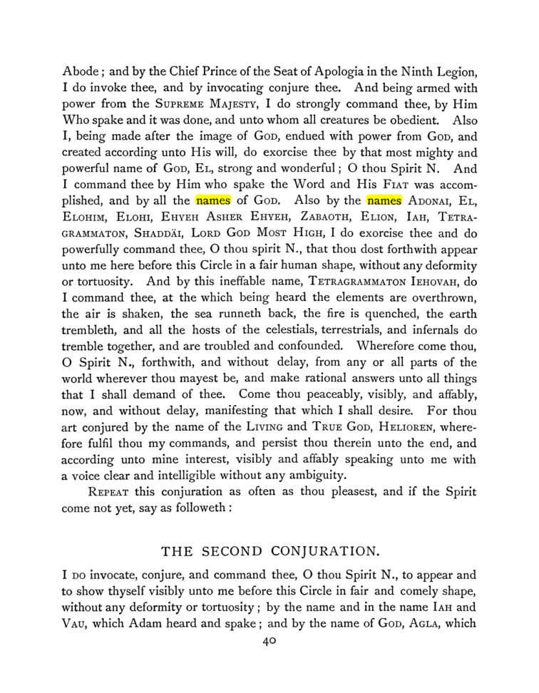 Original scan of The Goetia, PDF page 56