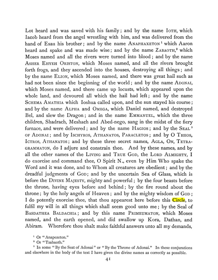 Original scan of The Goetia, PDF page 57