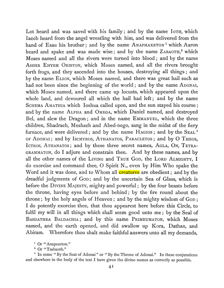 Original scan of The Goetia, PDF page 57
