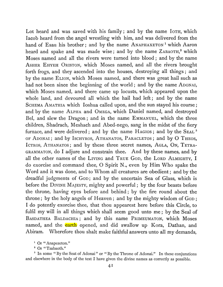 Original scan of The Goetia, PDF page 57