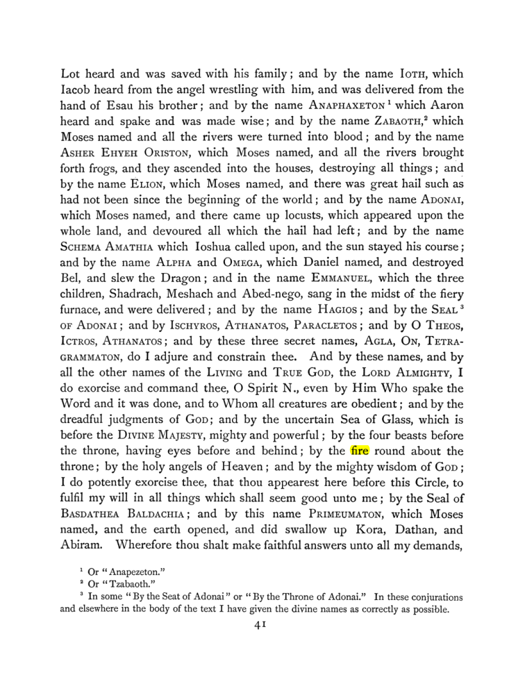 Original scan of The Goetia, PDF page 57