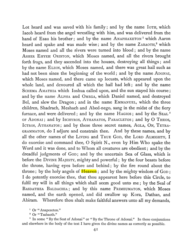 Original scan of The Goetia, PDF page 57