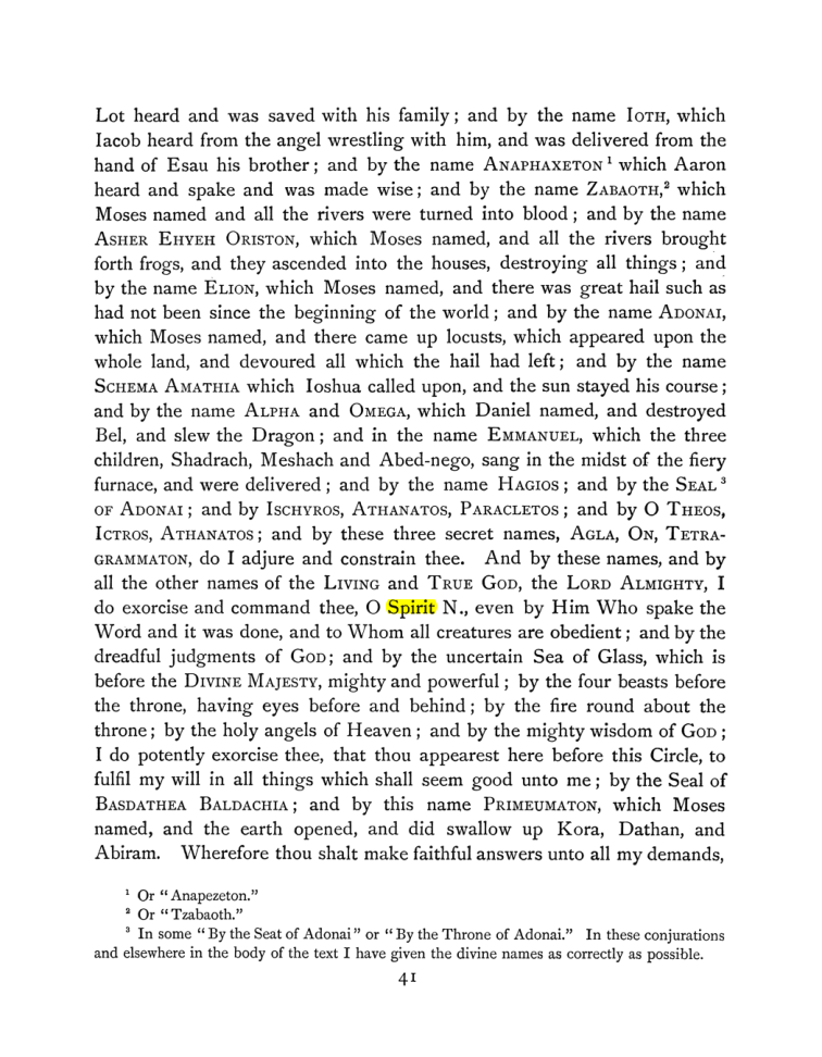 Original scan of The Goetia, PDF page 57