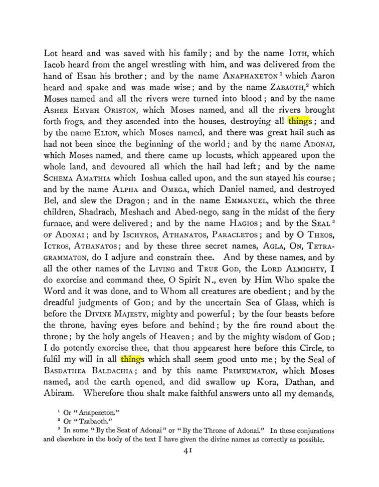 Original scan of The Goetia, PDF page 57