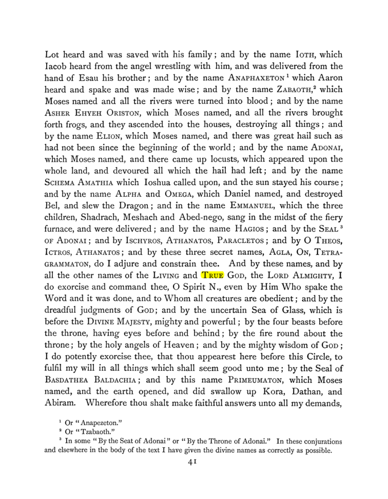 Original scan of The Goetia, PDF page 57